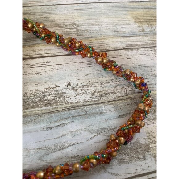 Mary Frances Vintage Palm Tree Beaded Handbag – Rare Tropical Accessory - Picture 10 of 16